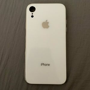 iPhone XR metallic case!